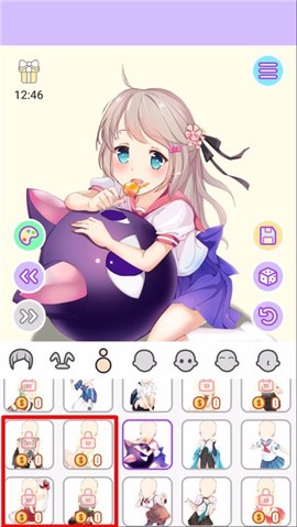 动漫萌娘换装
